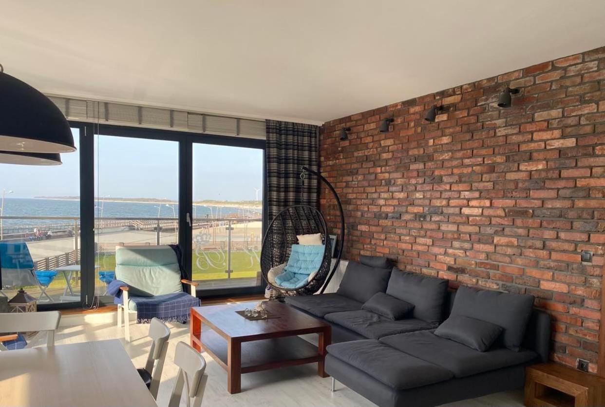 Apartament Blekitny Przy Latarni Ujście-Darłowskie Exterior foto